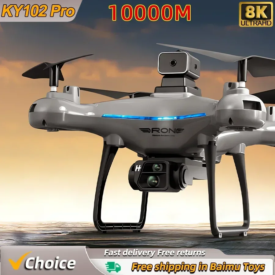 Drone Kit Vtol - KY102 RC Drohne 8K Professionelle Dual-Kamera-Antenne