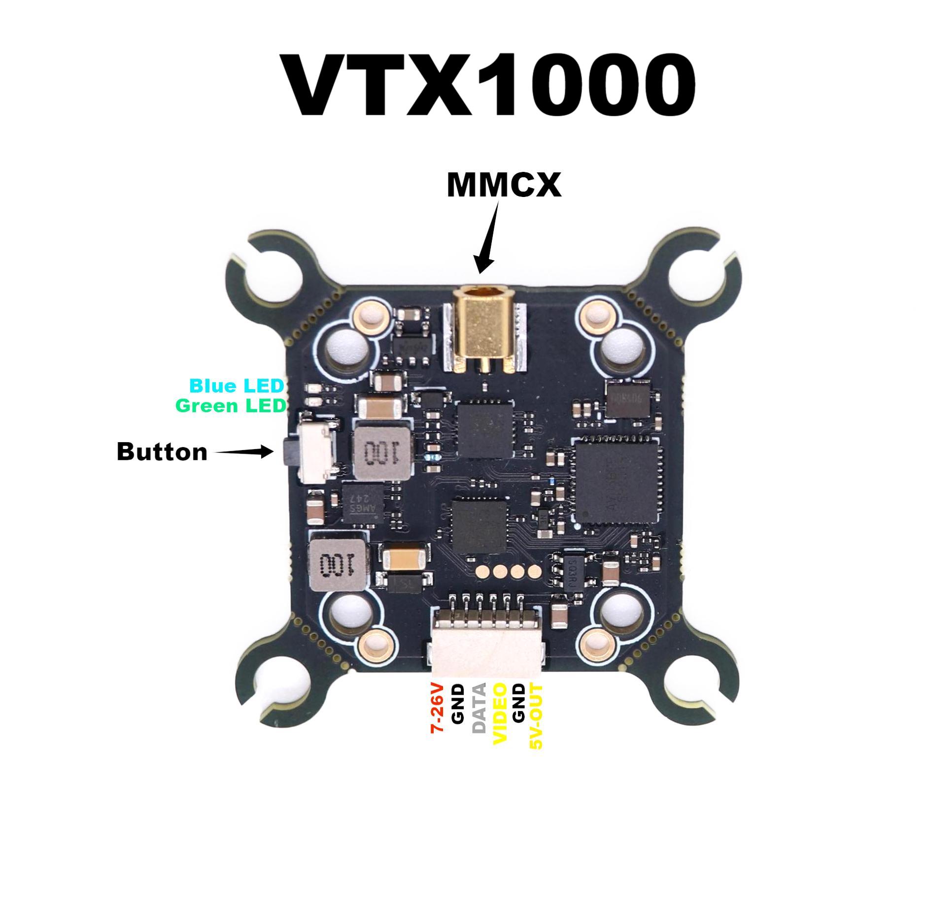 B-CUBE 5,8G VTX 800 1000 1600  – Drone Kit Vtol Bewertung und Preis