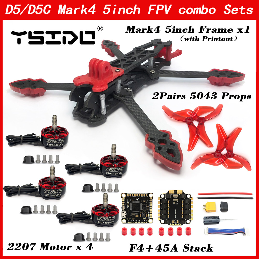 Mark4 5-Zoll D5 D5C FPV-Rahmen – Drone Kit Vtol Bewertung und Preis